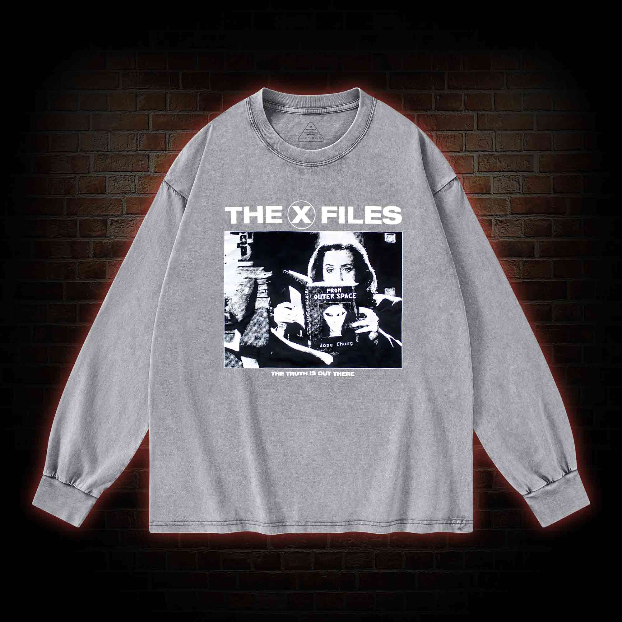 The Truth Is Out There Washed Long-Sleeve T-shirt