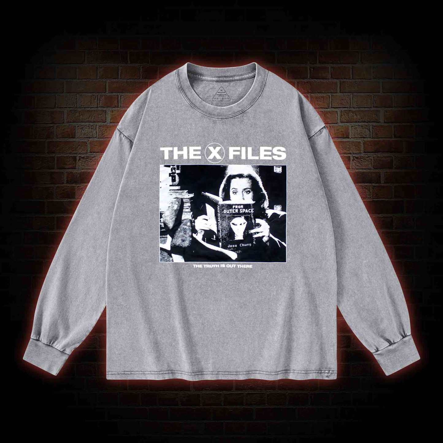 The Truth Is Out There Washed Long-Sleeve T-shirt