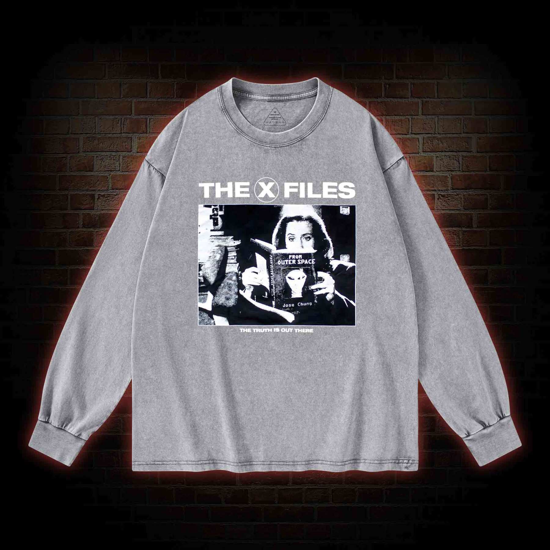 The Truth Is Out There Washed Long-Sleeve T-shirt