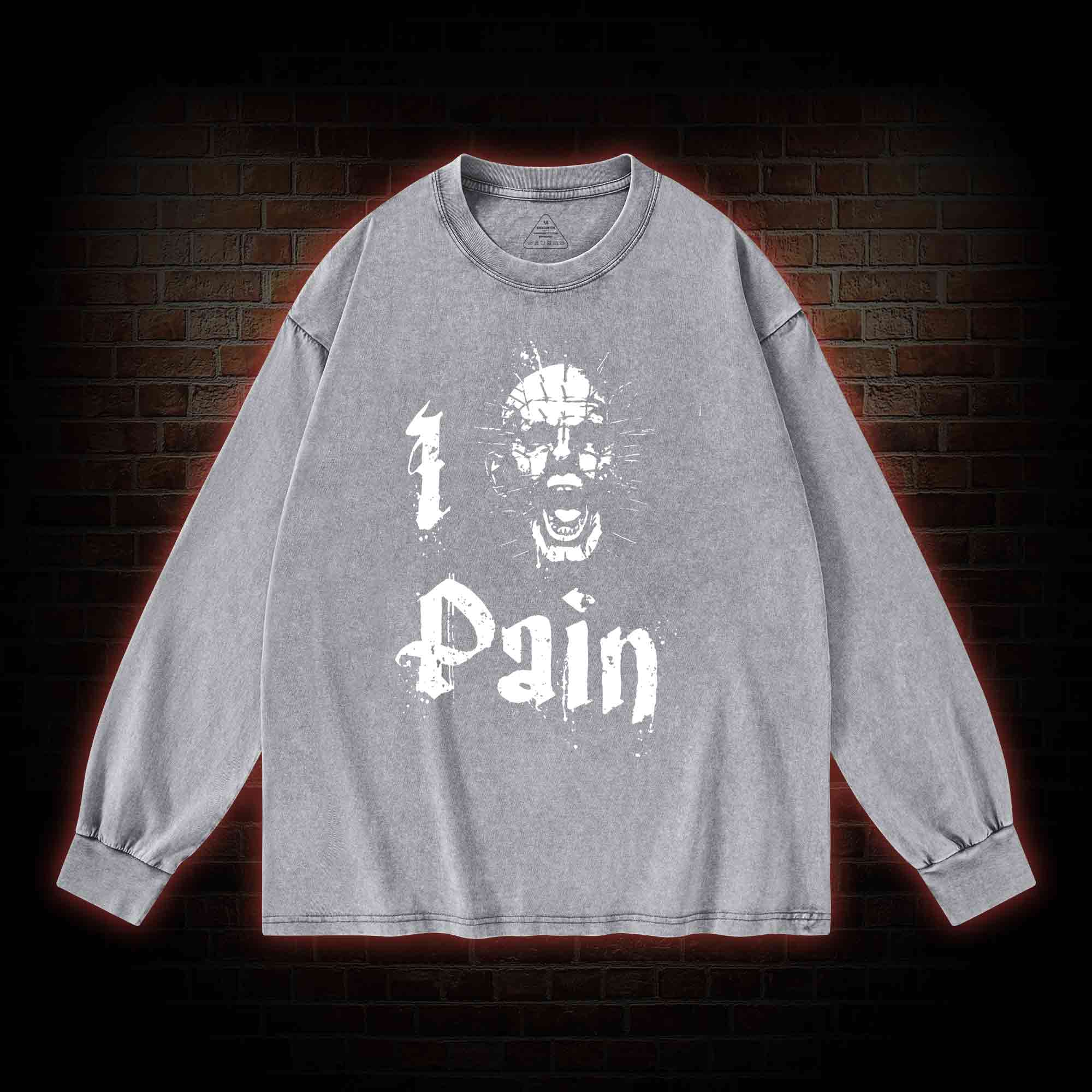 I Pain Washed Long-Sleeve T-shirt