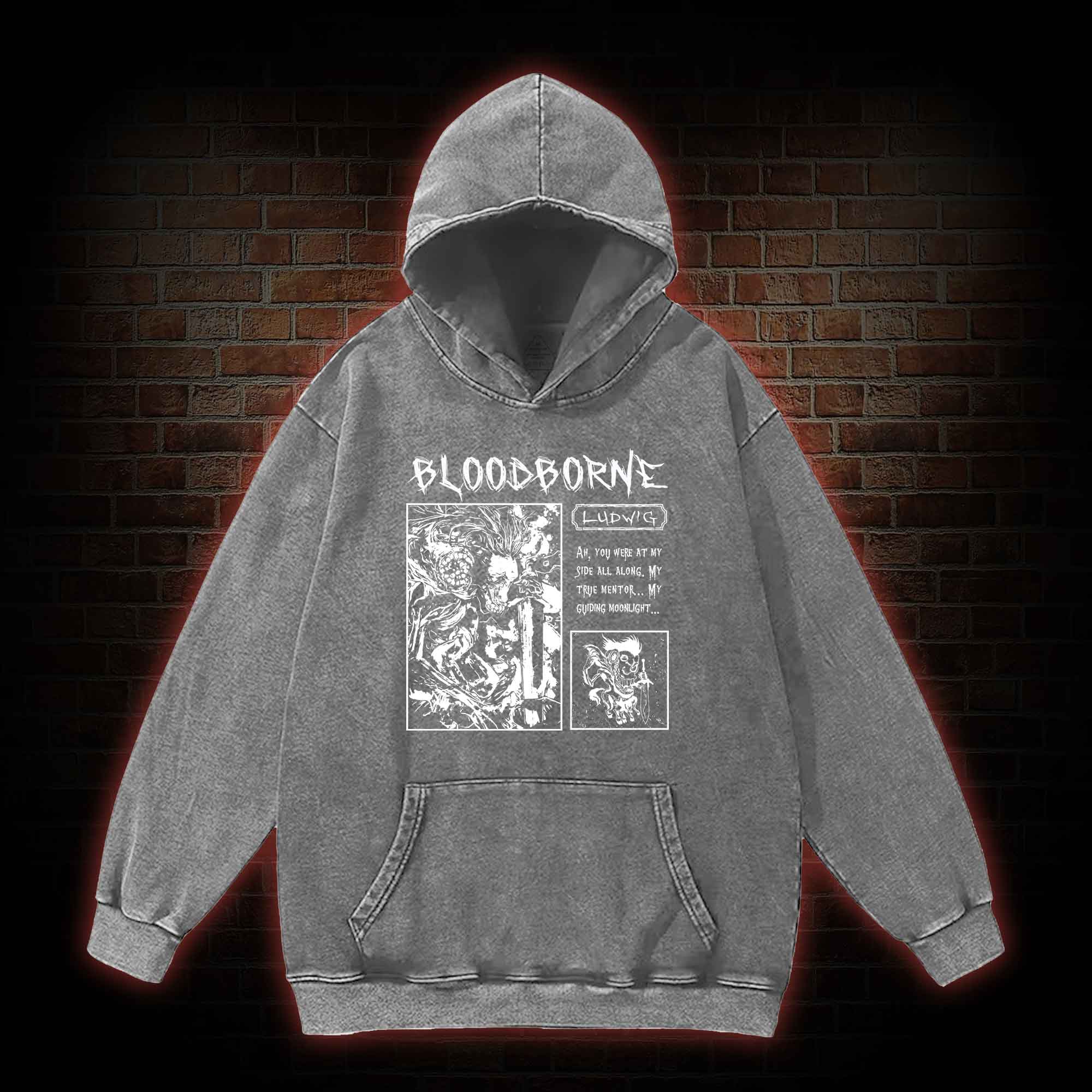 The Accursed Washed Hoodie