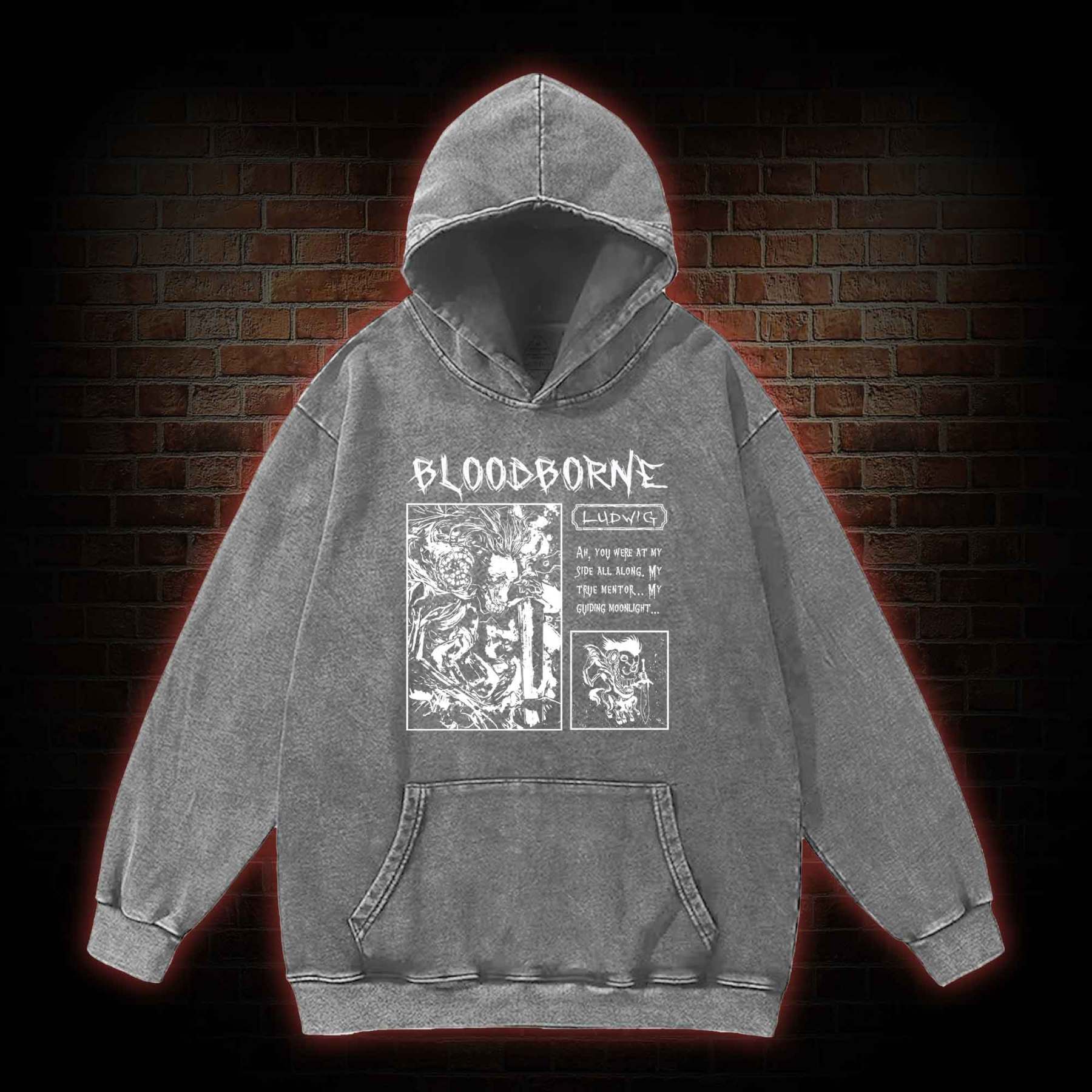 The Accursed Washed Hoodie
