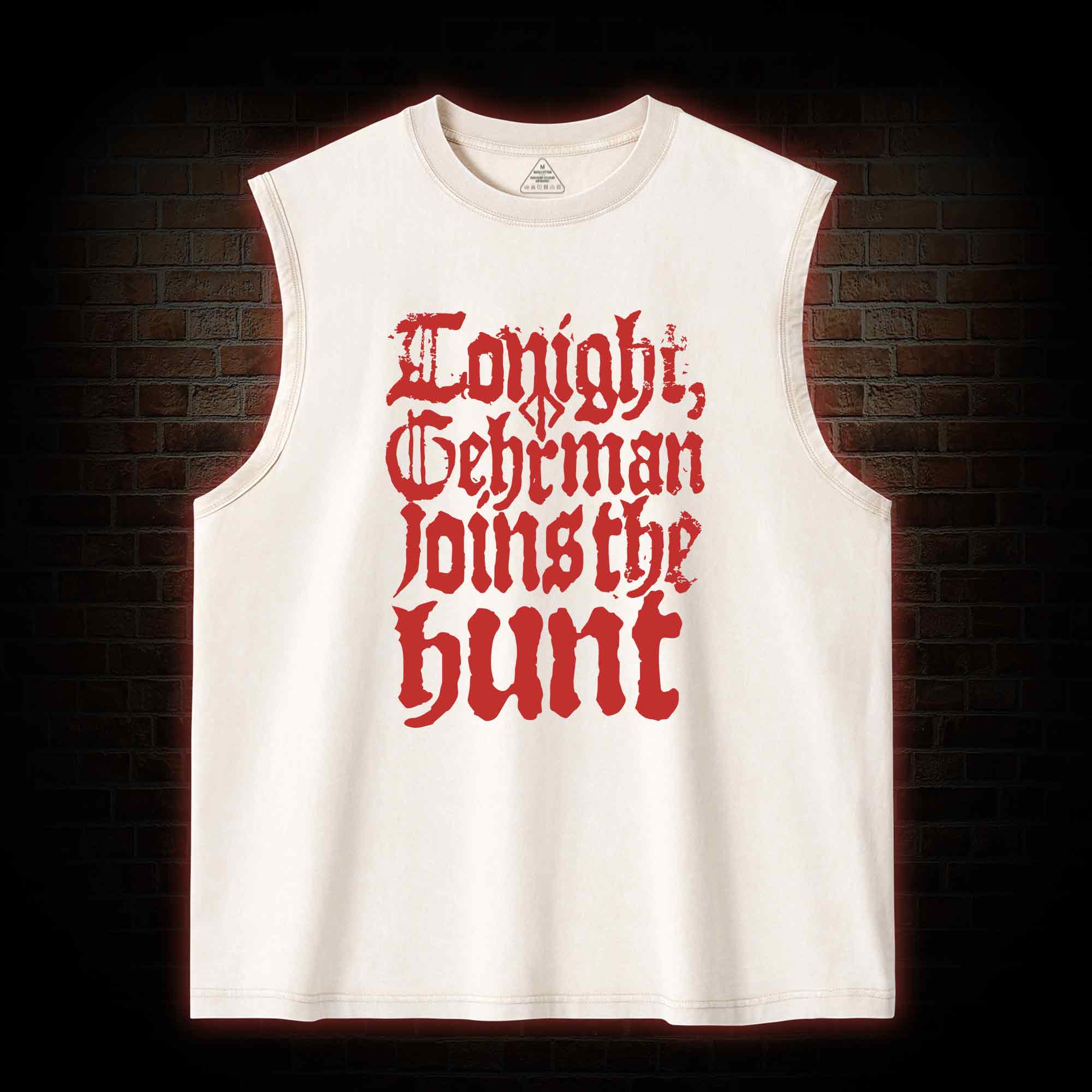 Gehrman Joins The Hunt Washed Tank Top