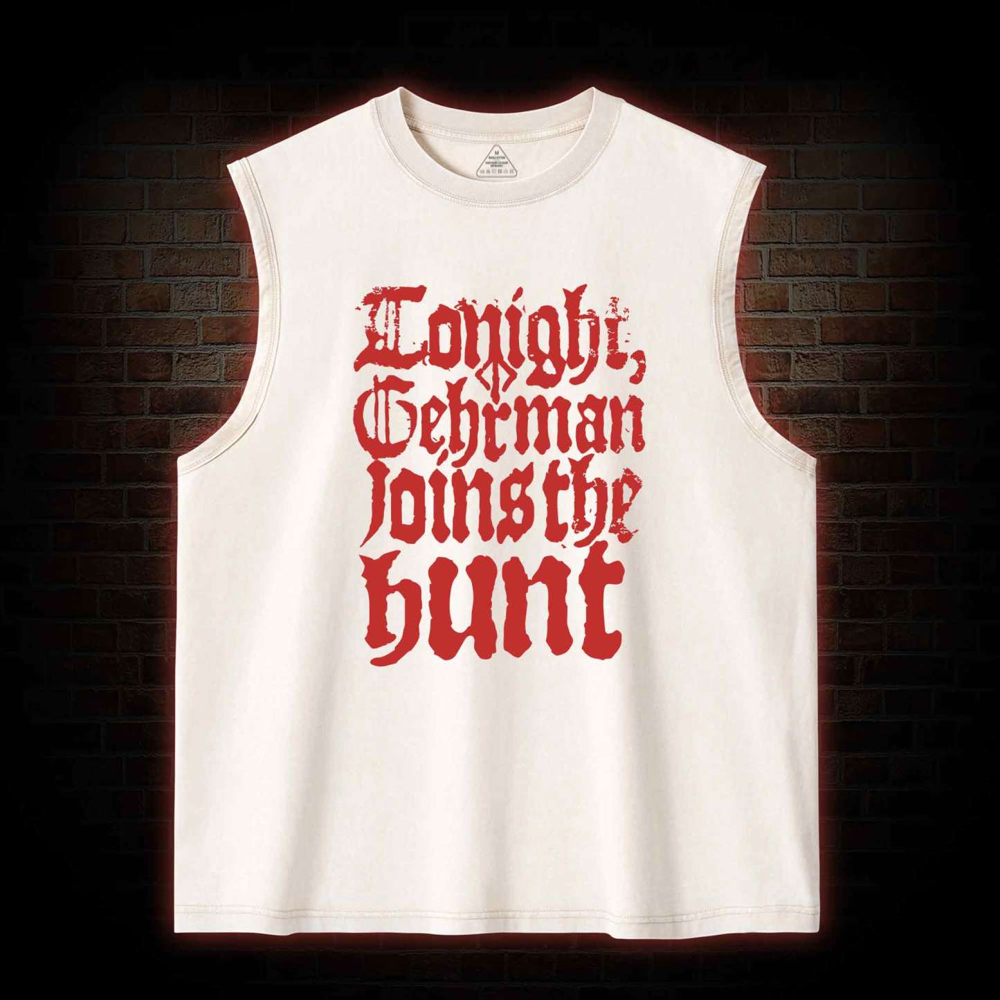 Gehrman Joins The Hunt Washed Tank Top