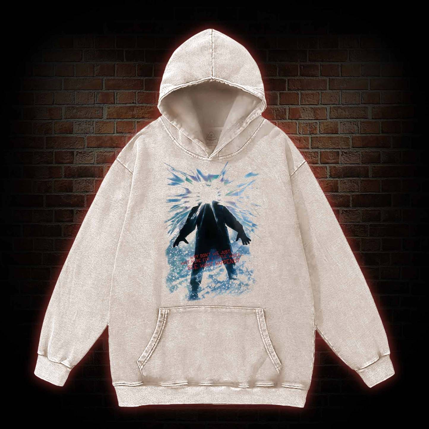 Retro The Thing Washed Hoodie