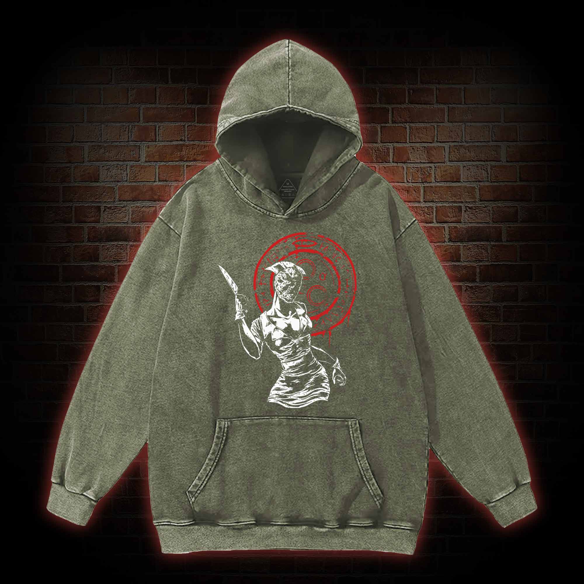 Hell-o Nurse! Washed Hoodie