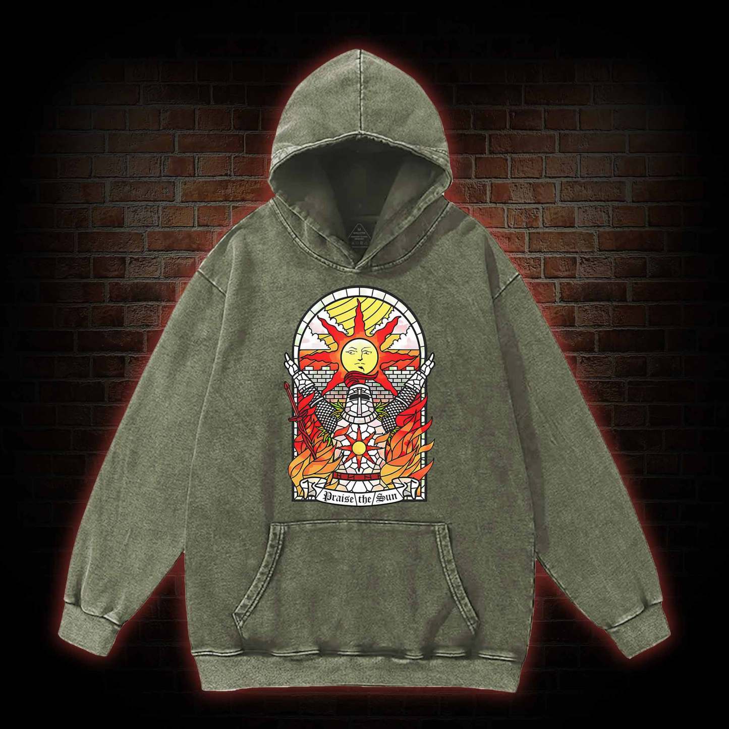 Praise the Sun Washed Hoodie