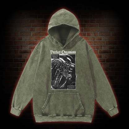Alien Perfect Organism Washed Hoodie