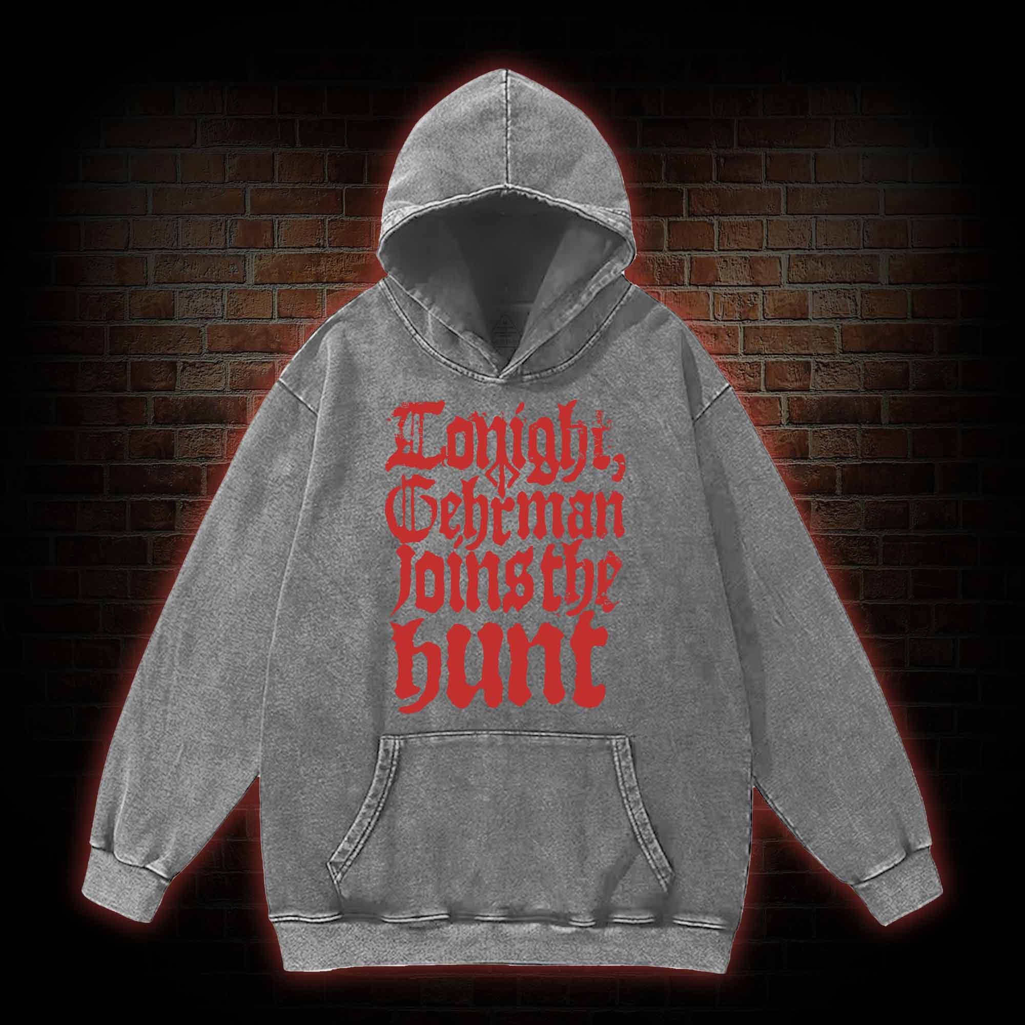 Gehrman Joins The Hunt Washed Hoodie