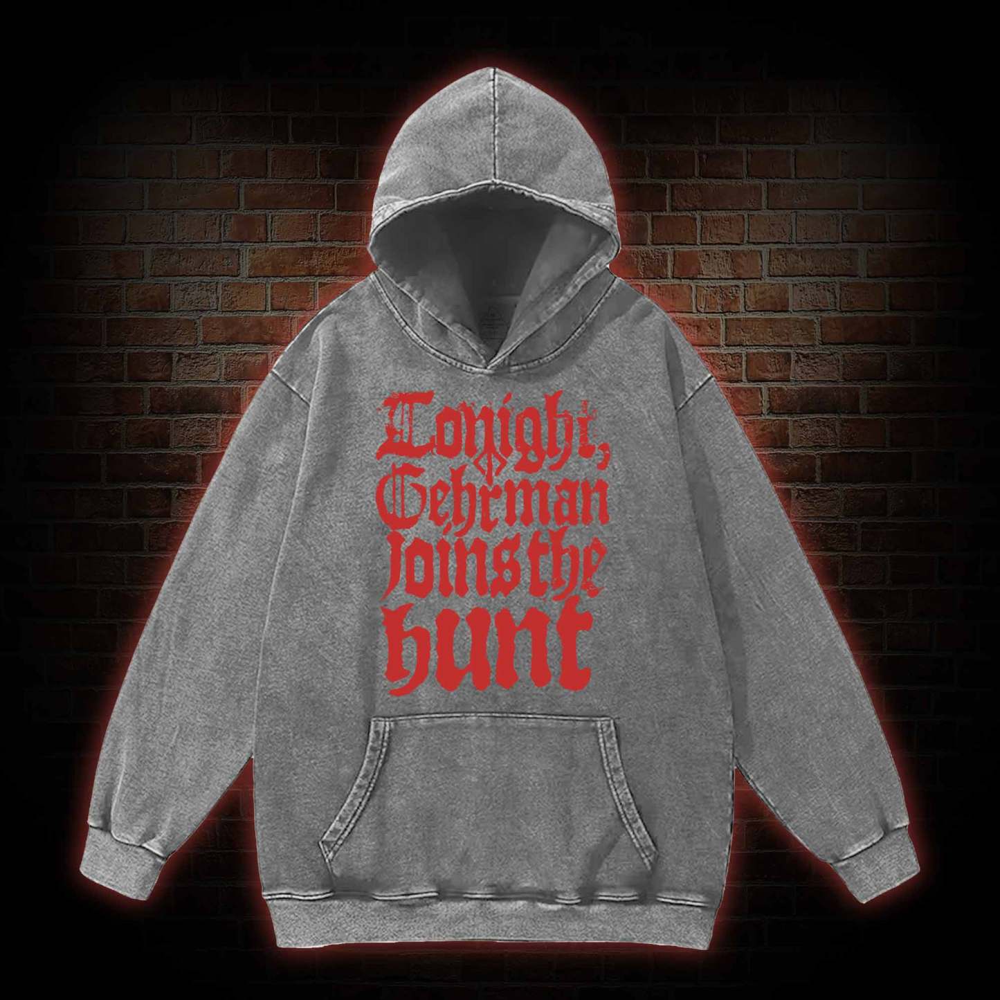 Gehrman Joins The Hunt Washed Hoodie