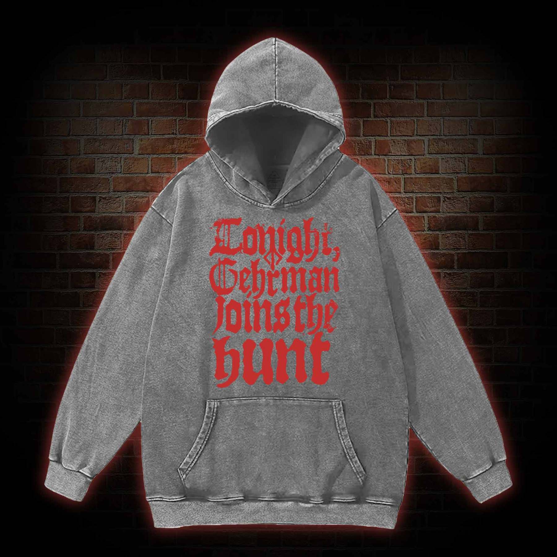 Gehrman Joins The Hunt Washed Hoodie
