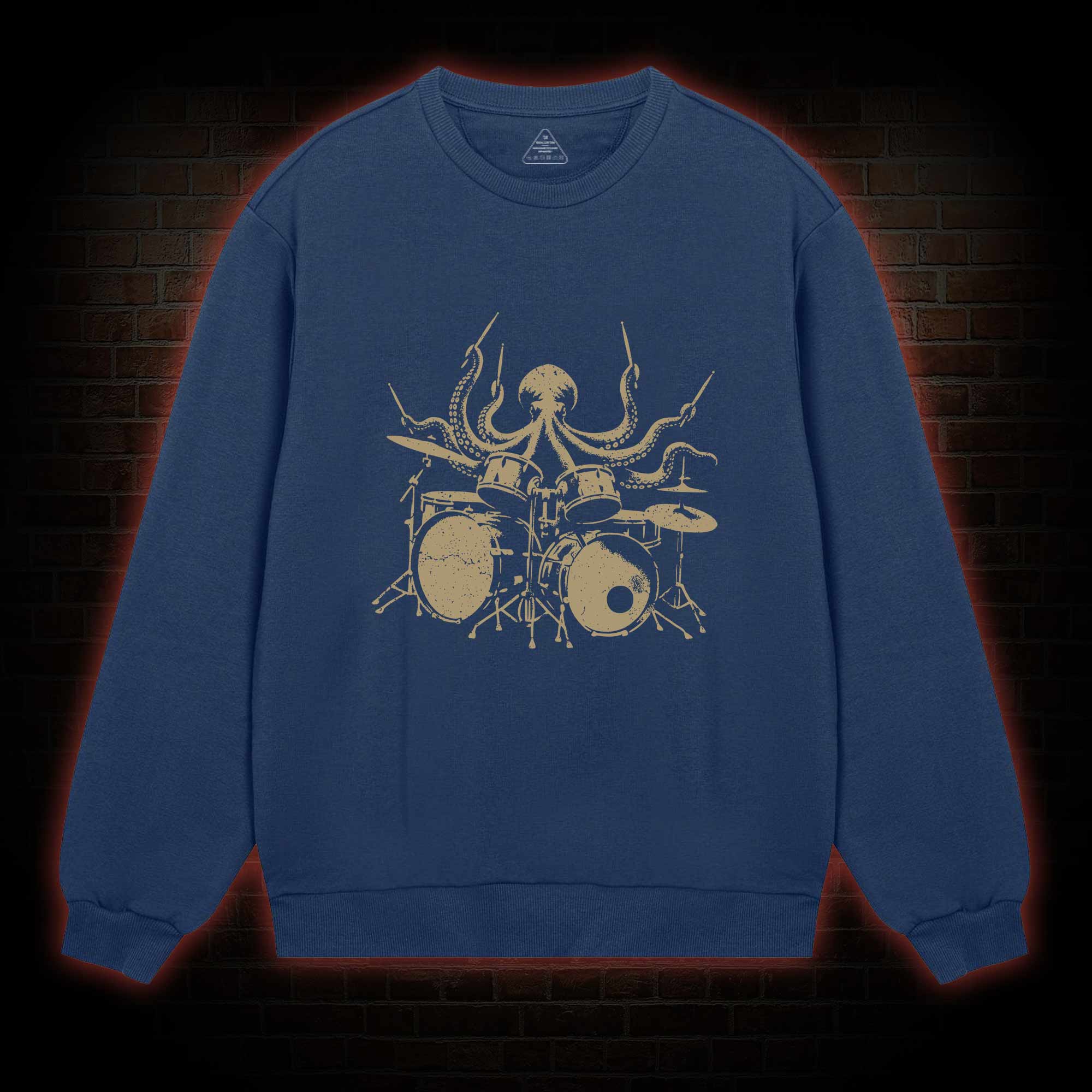 Octopus Drummer Sweatshirt