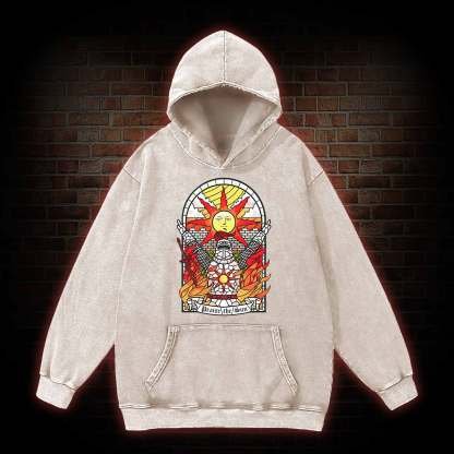 Praise the Sun Washed Hoodie
