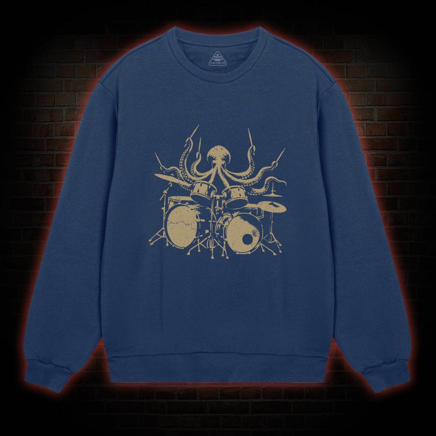Octopus Drummer Sweatshirt
