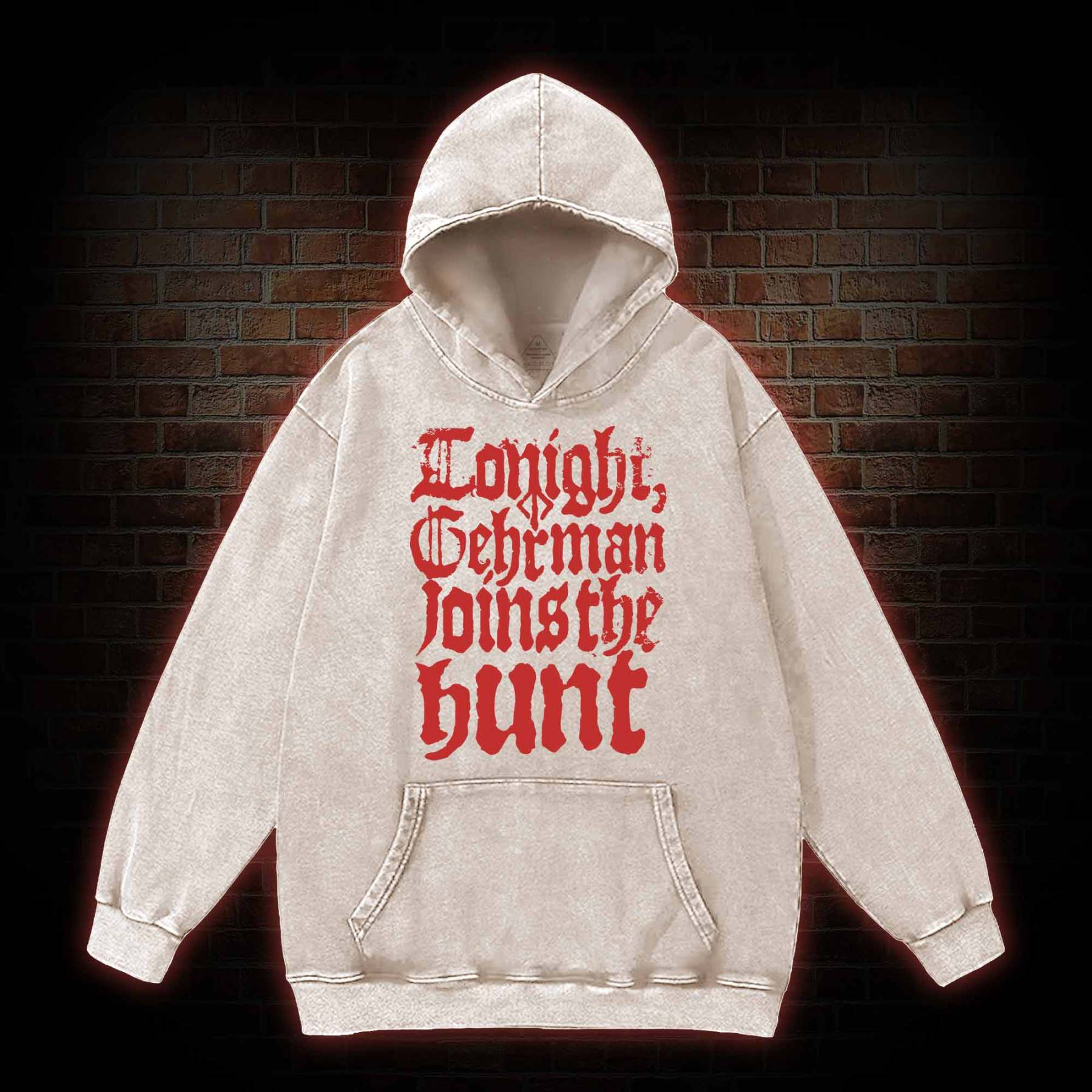 Gehrman Joins The Hunt Washed Hoodie