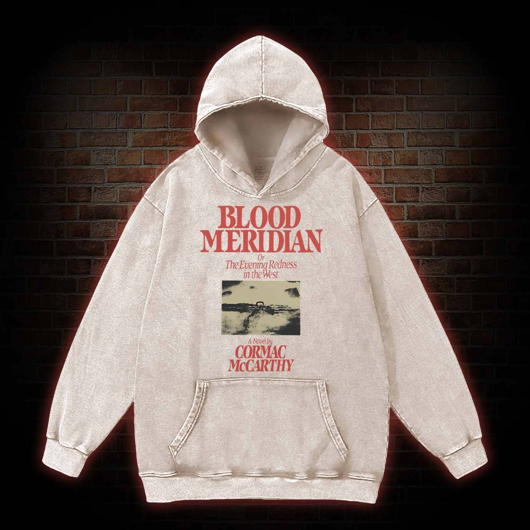 Blood Meridian Retro Washed Hoodie