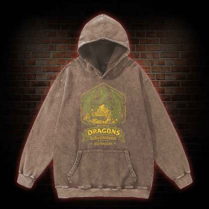 The Dragons Washed Hoodie