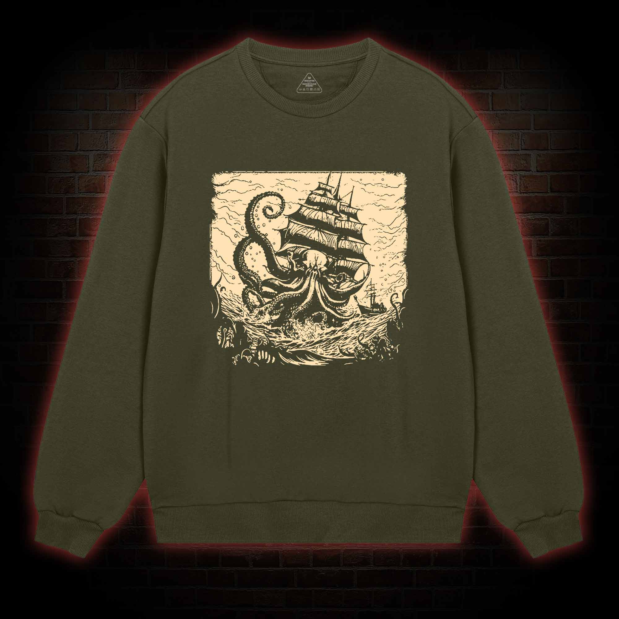 Kraken at Sea Sweatshirt