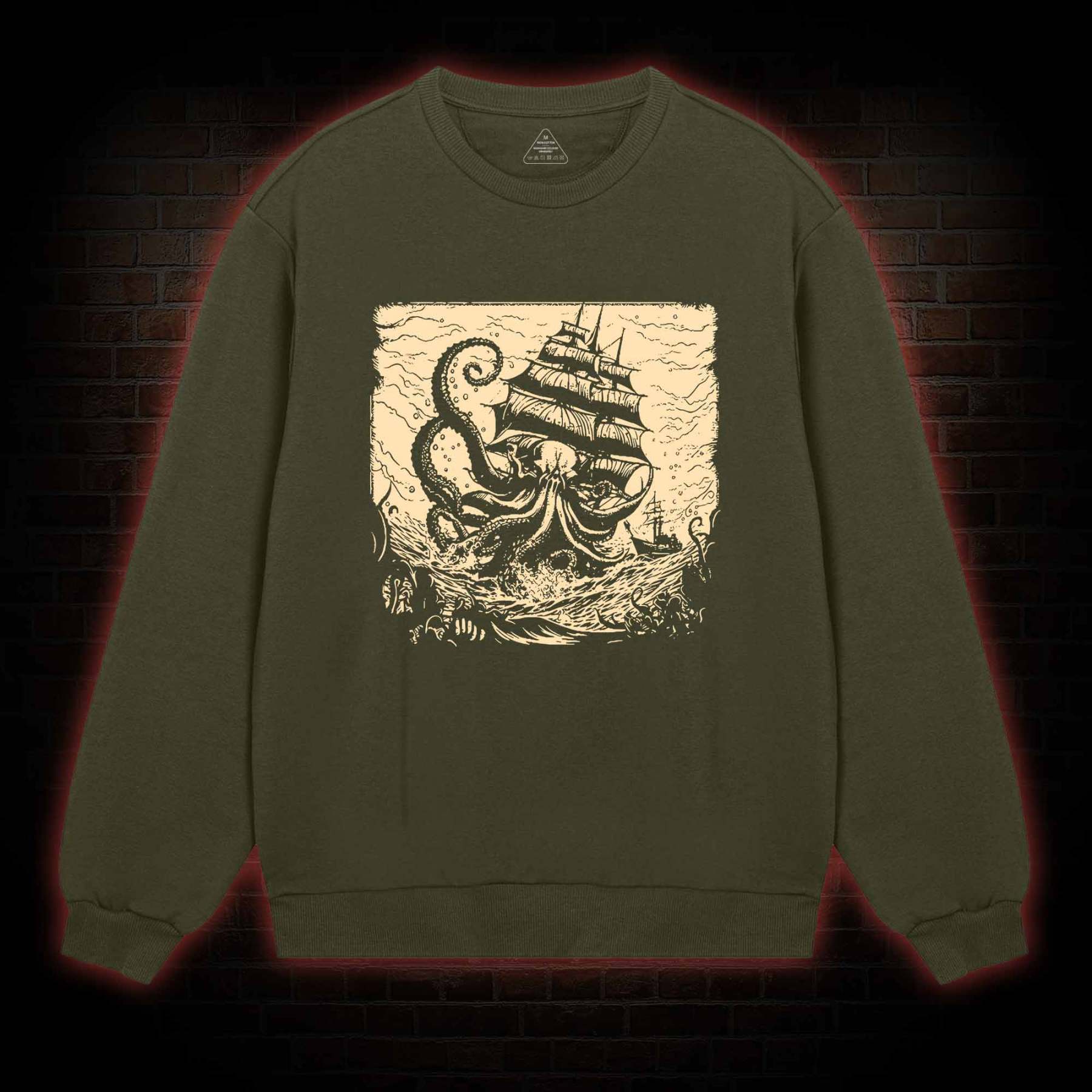 Kraken at Sea Sweatshirt
