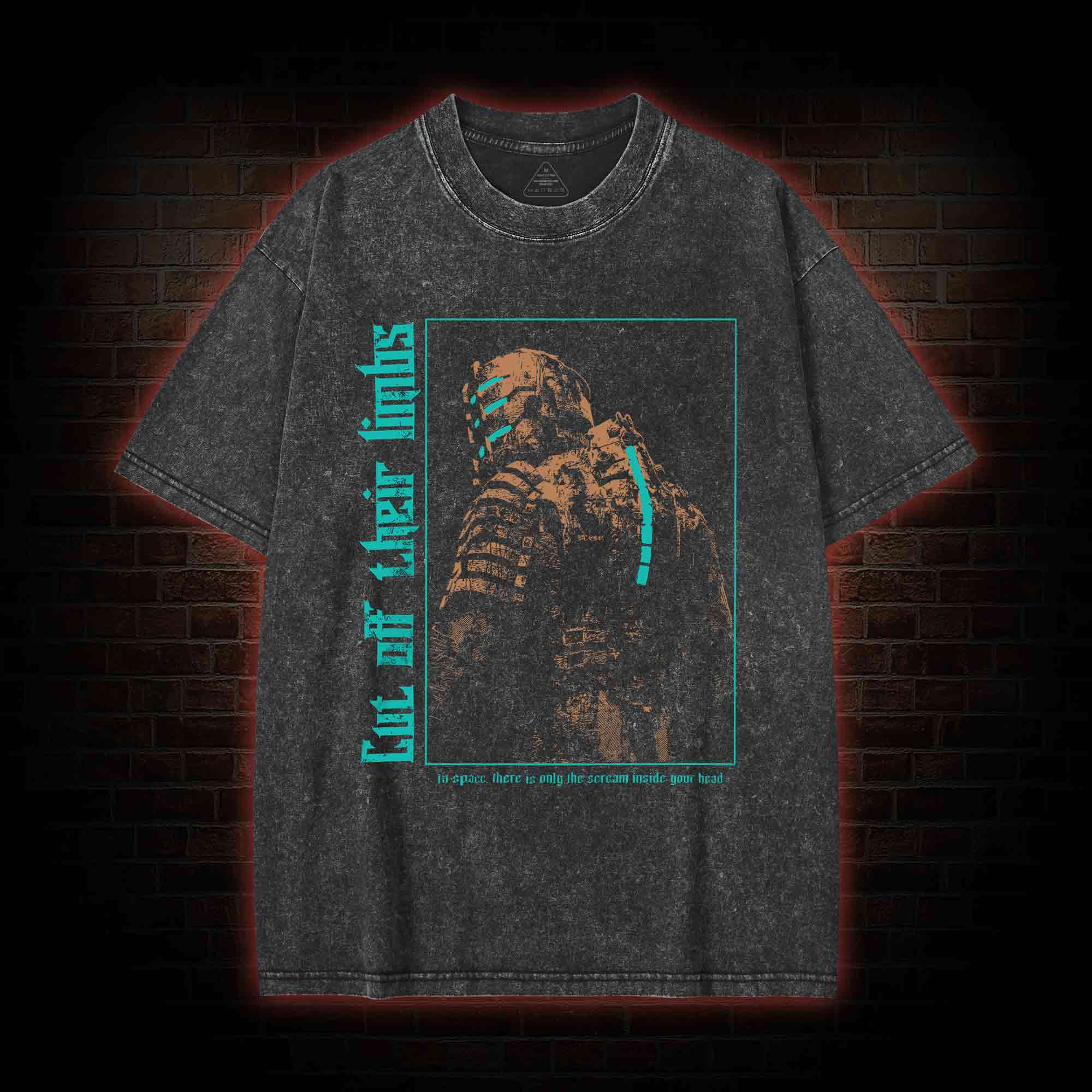 Cut of Their Limbs Washed T-shirt