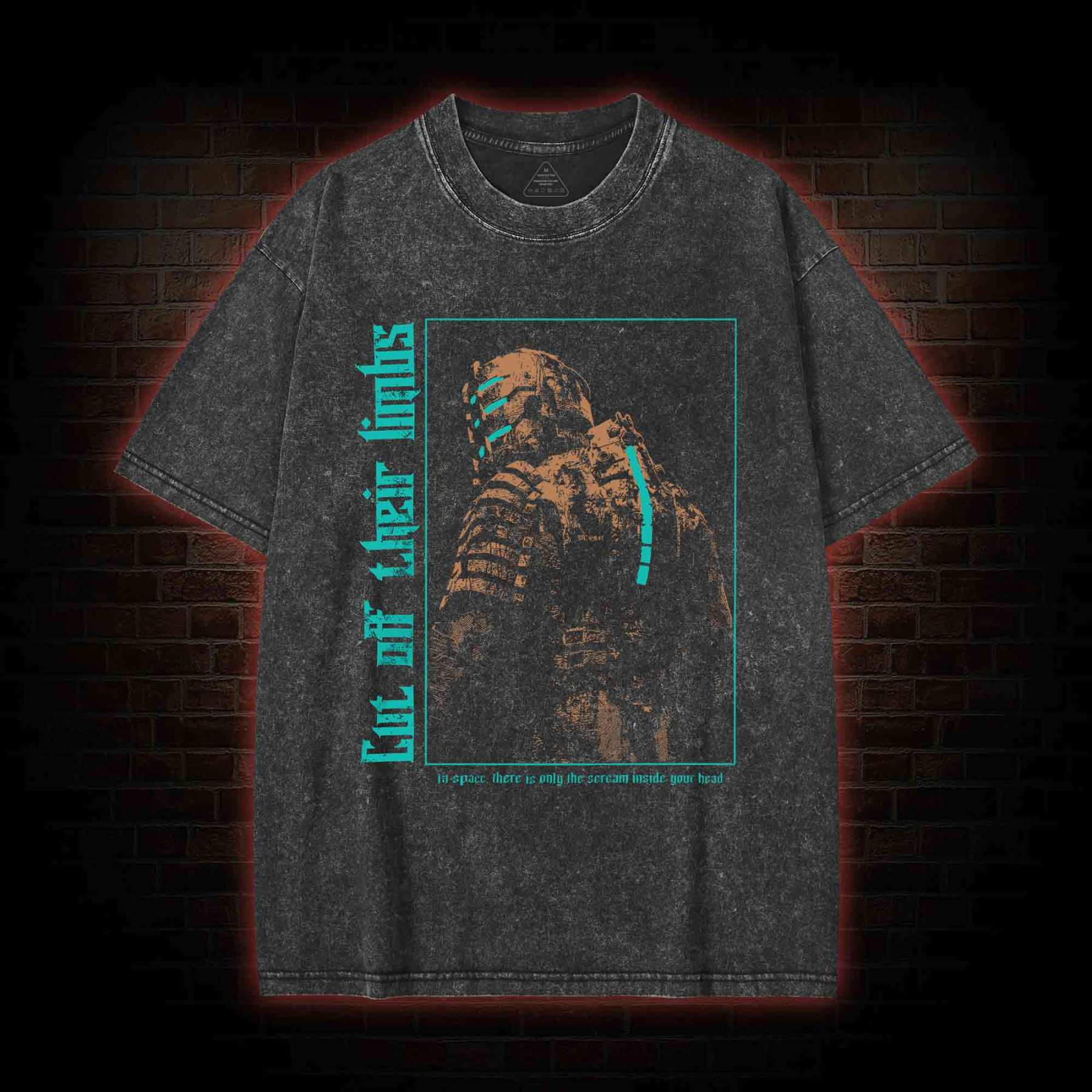 Cut of Their Limbs Washed T-shirt
