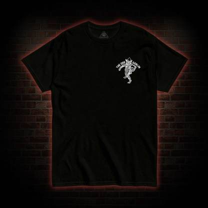The Odd Goblin Bcak Print T-shirt 