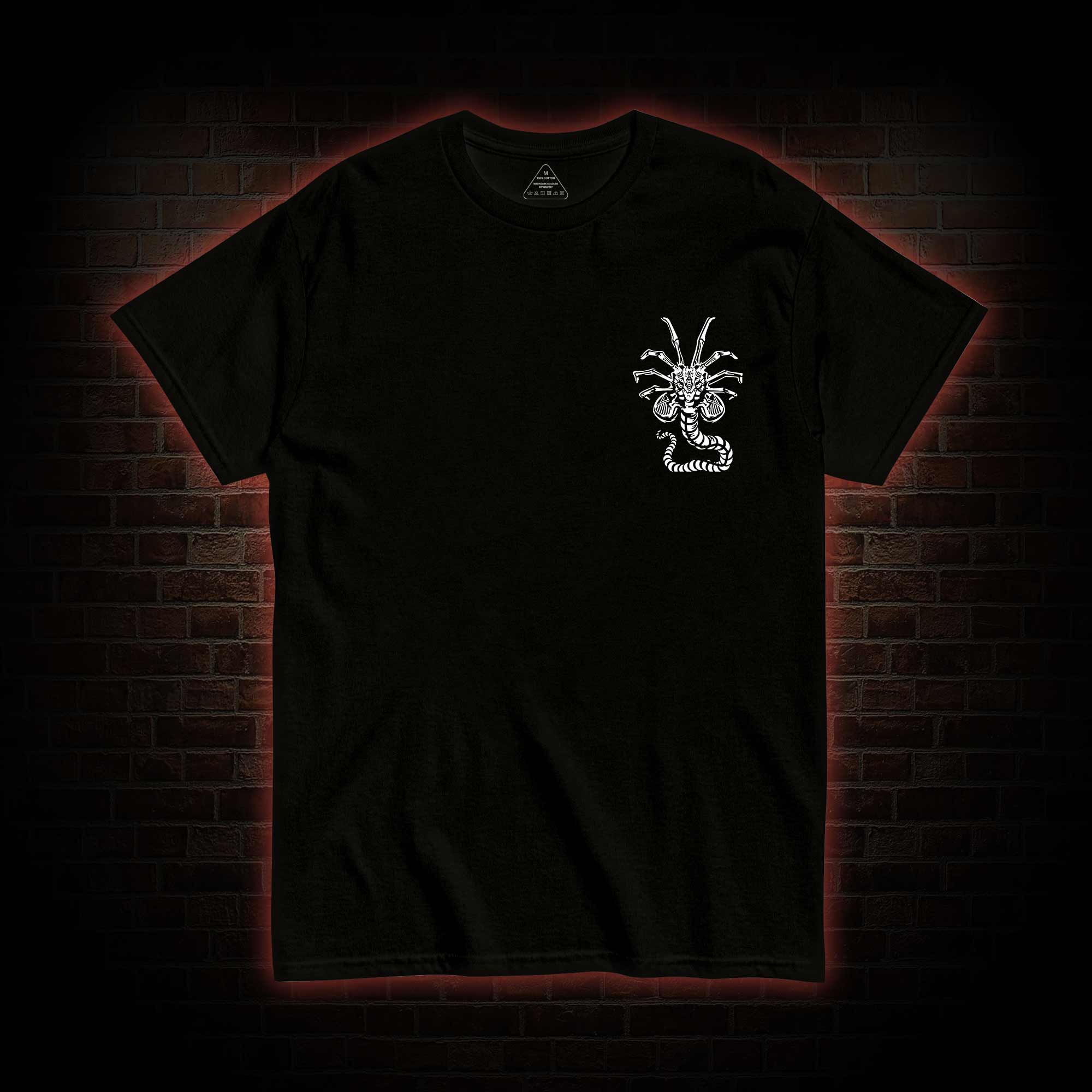 In Space No One Can Hear You Scream Back Print T-Shirt