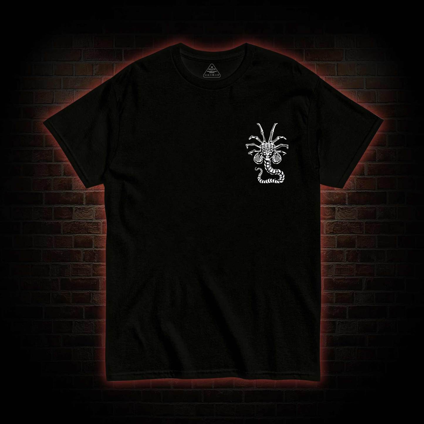 In Space No One Can Hear You Scream Back Print T-Shirt