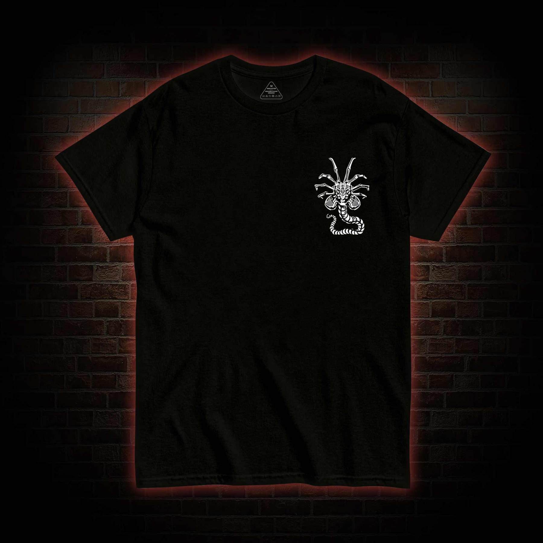 In Space No One Can Hear You Scream Back Print T-Shirt