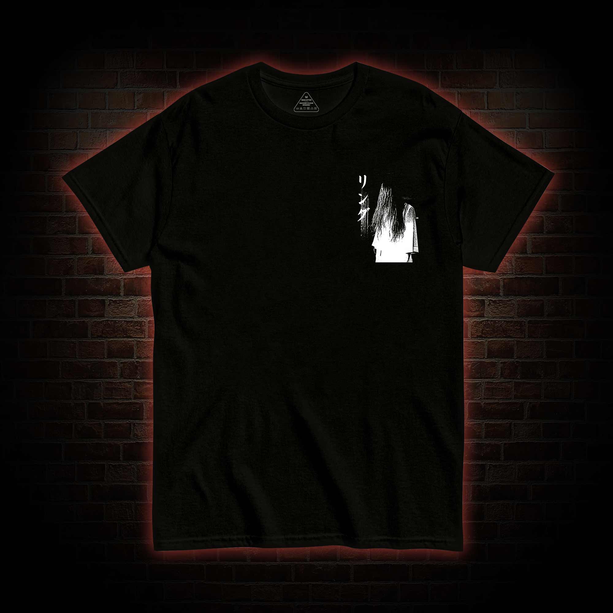 Vintage Ghost Back Print T-Shirt