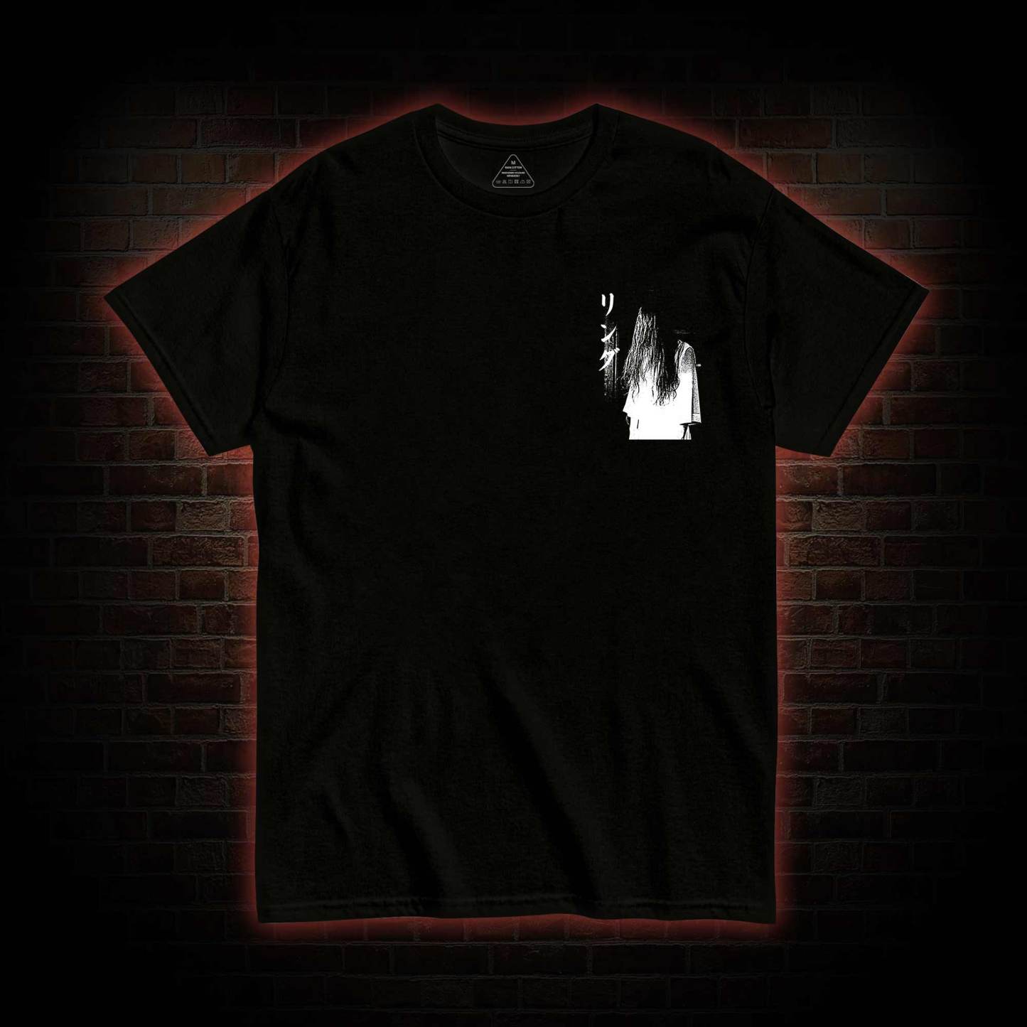 Vintage Ghost Back Print T-Shirt