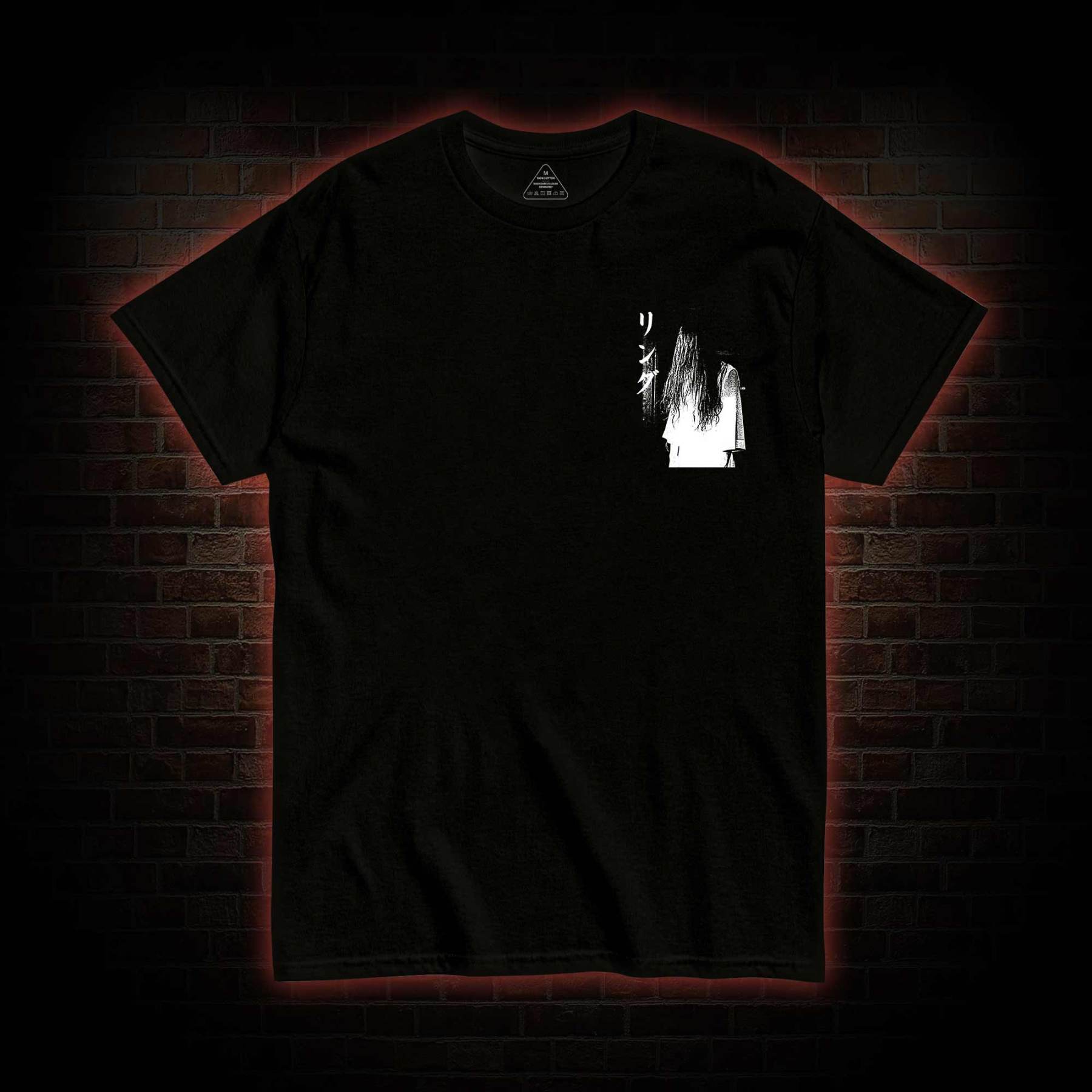 Vintage Ghost Back Print T-Shirt