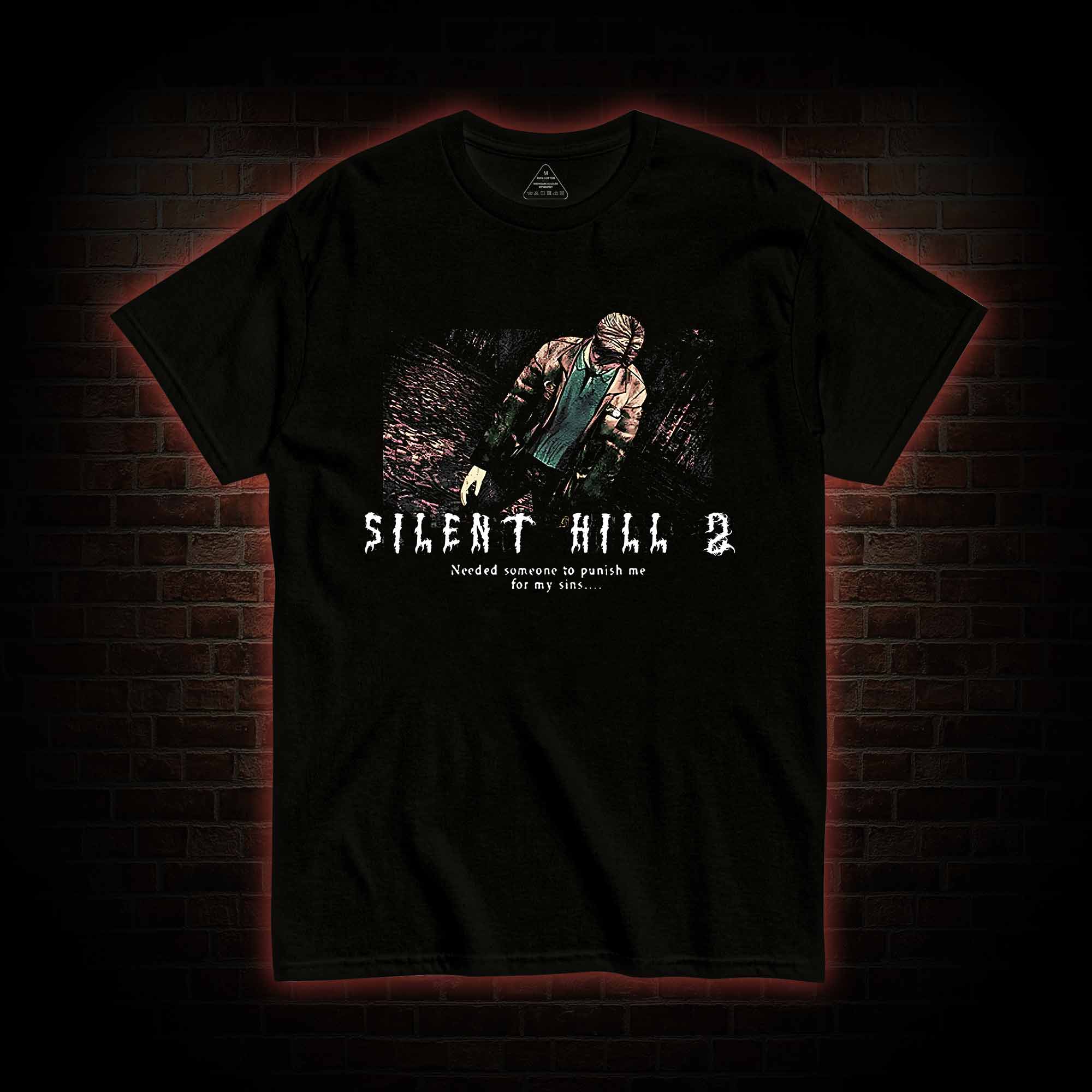 2459 Back Print T-Shirt