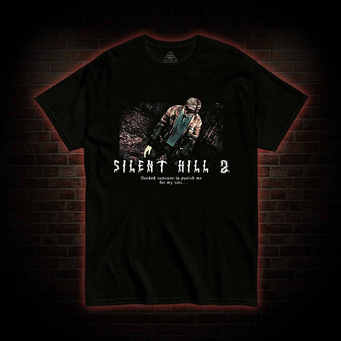 2459 Back Print T-Shirt