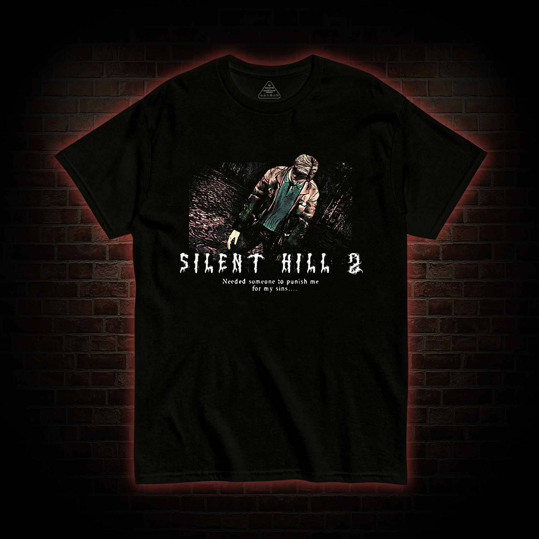 2459 Back Print T-Shirt