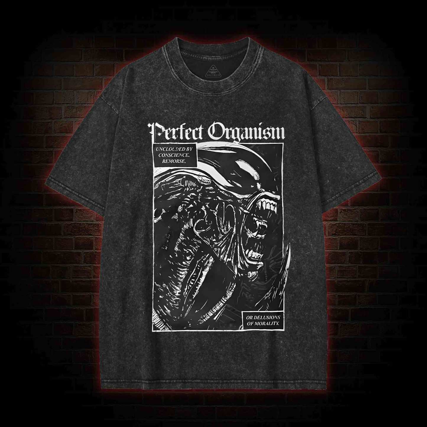 Alien Perfect Organism Washed T-shirt