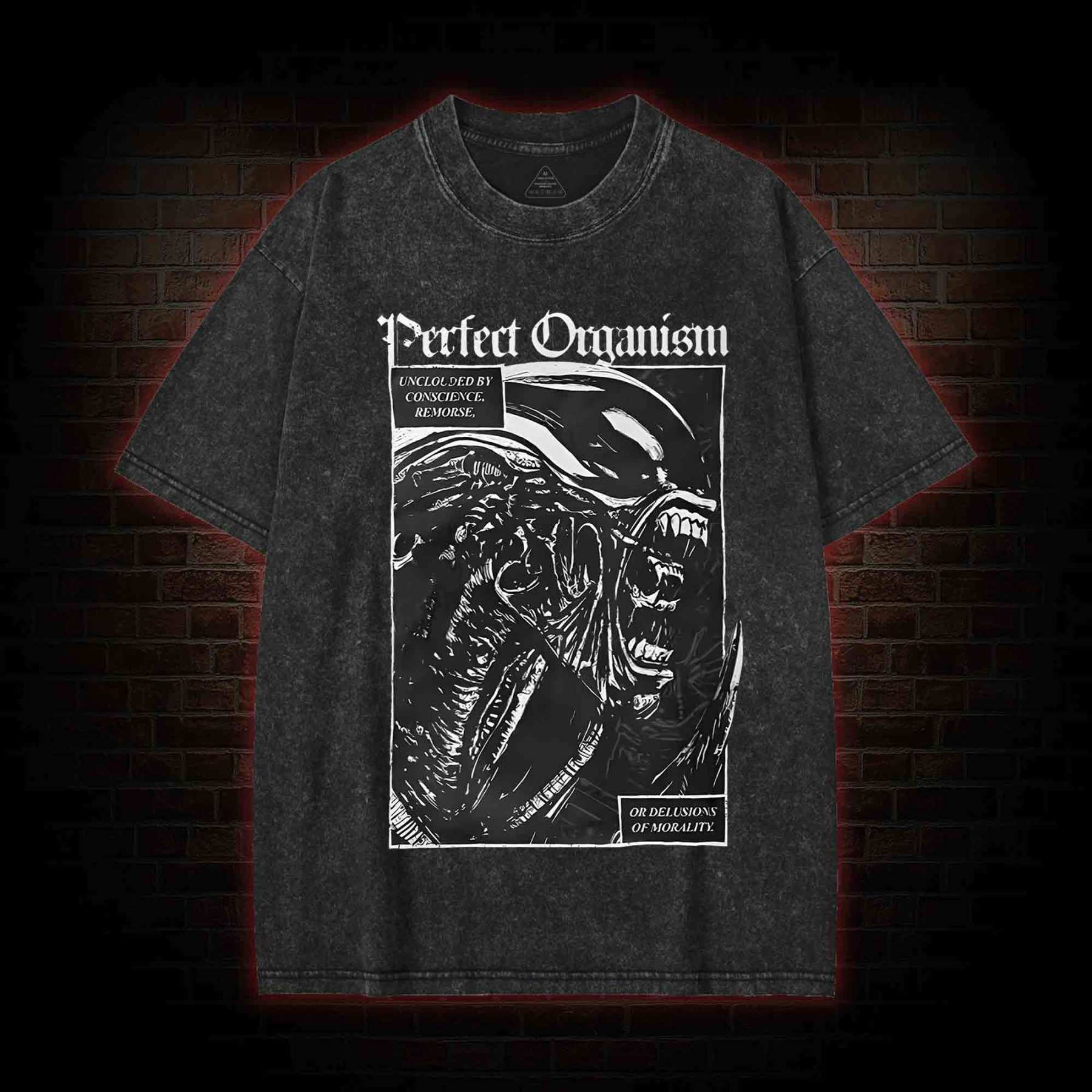 Alien Perfect Organism Washed T-shirt
