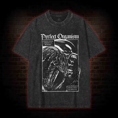Alien Perfect Organism Washed T-shirt