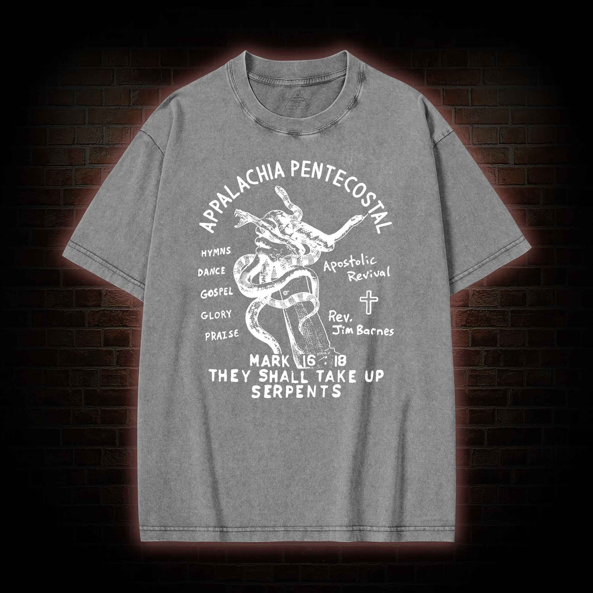 Appalachia Pentecostal Washed T-shirt