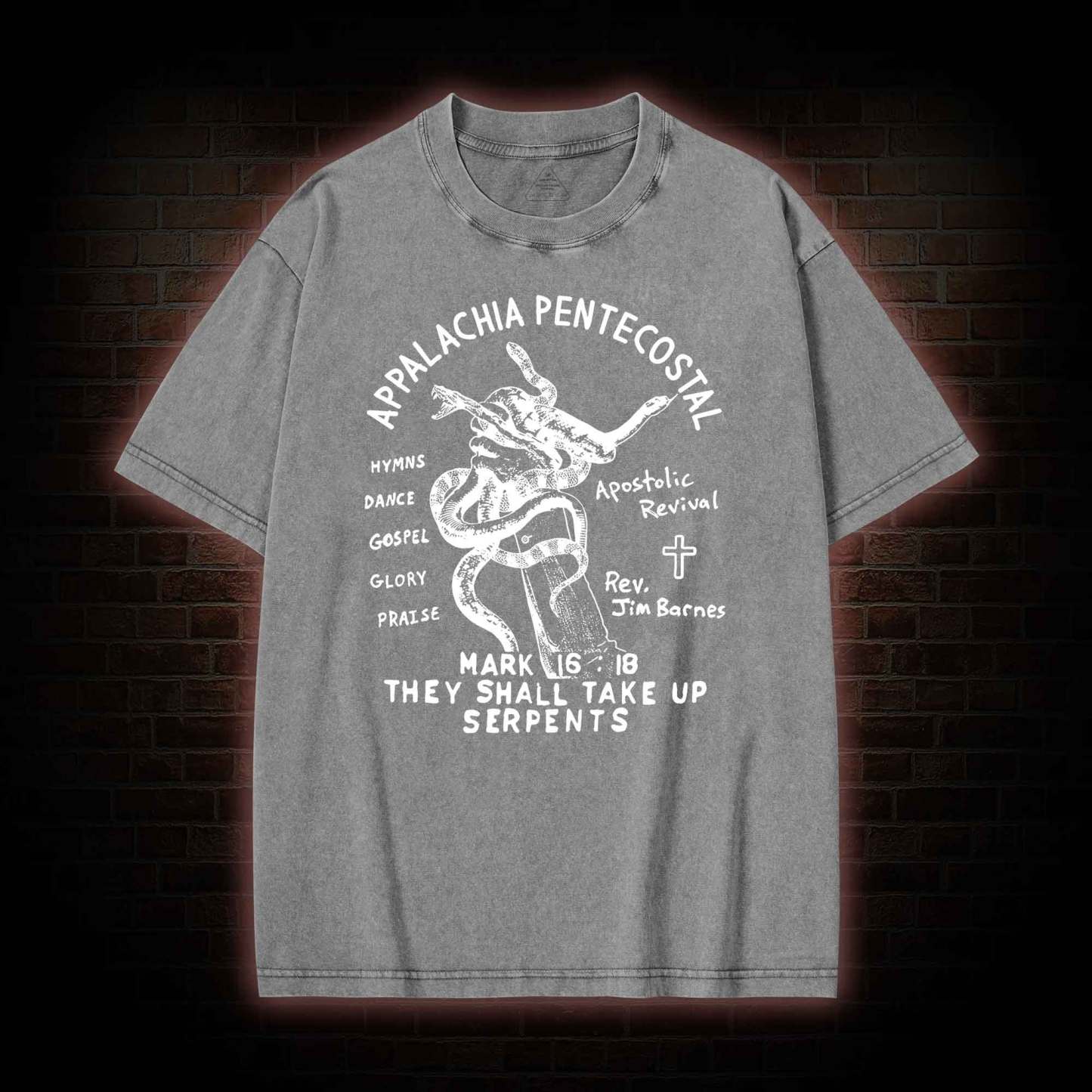Appalachia Pentecostal Washed T-shirt