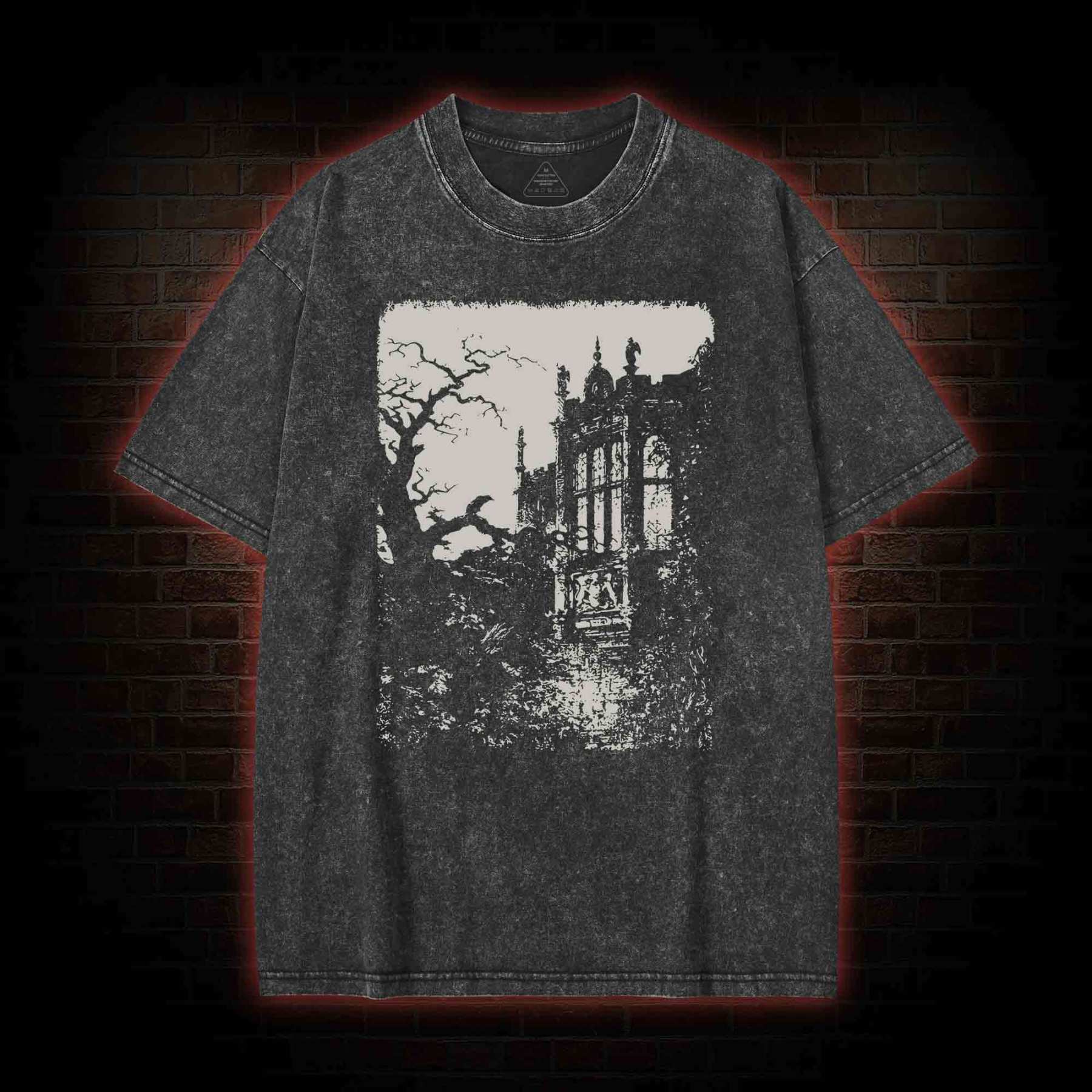 Ruins of the Church Washed T-shirt