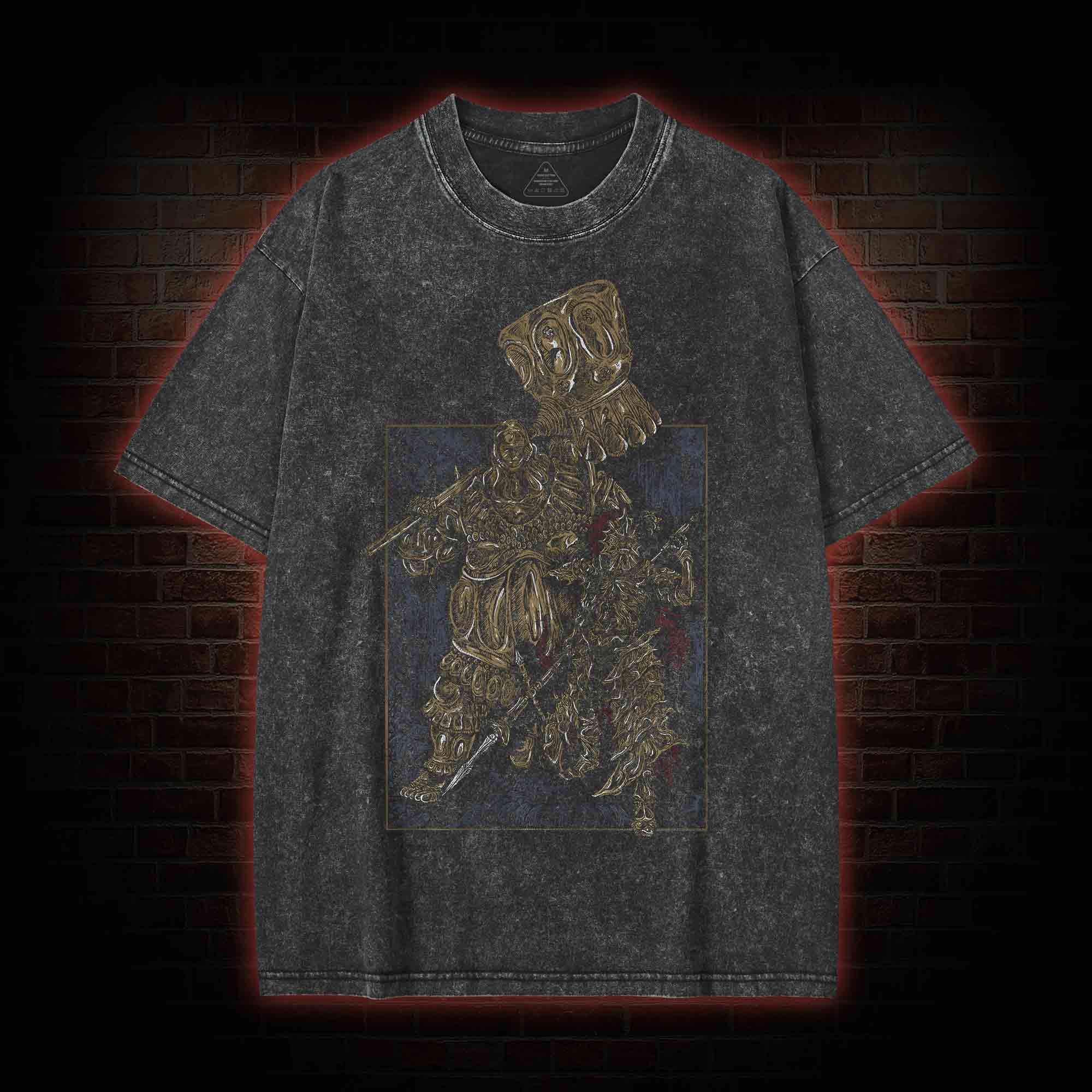 Two Knights Washed T-shirt