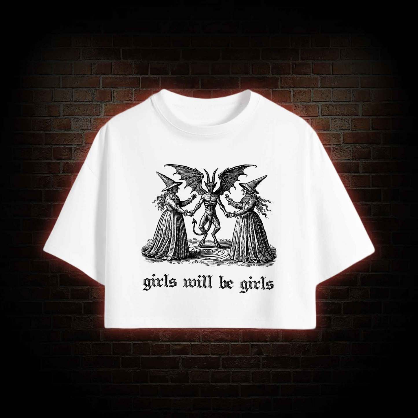 Girls Will Be Girls Crop Top