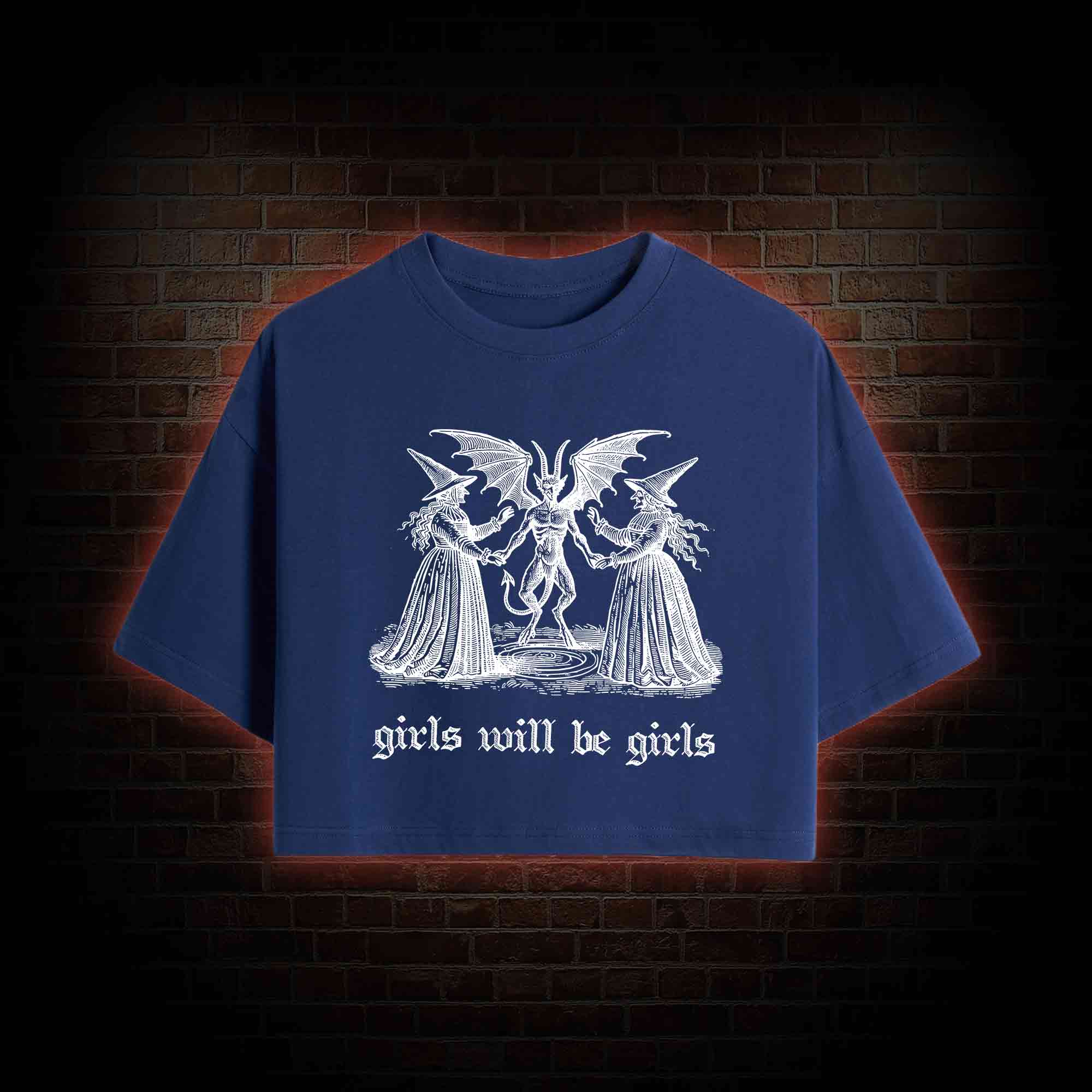 Girls Will Be Girls Crop Top
