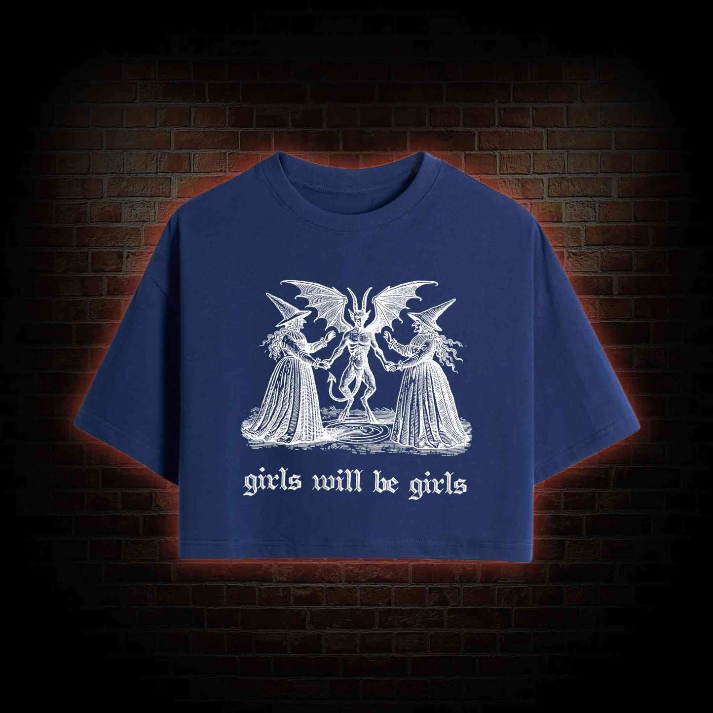 Girls Will Be Girls Crop Top