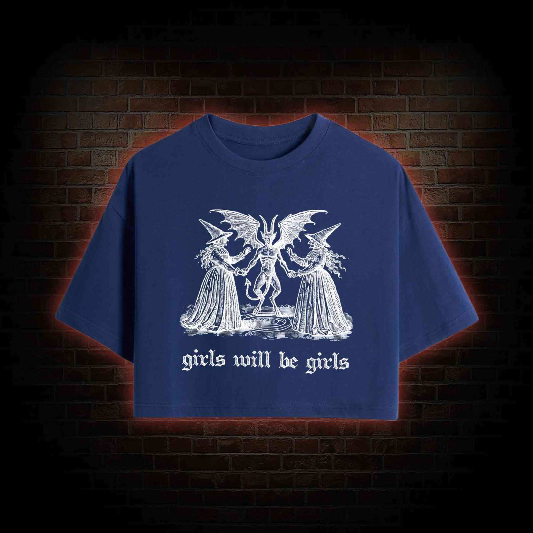 Girls Will Be Girls Crop Top