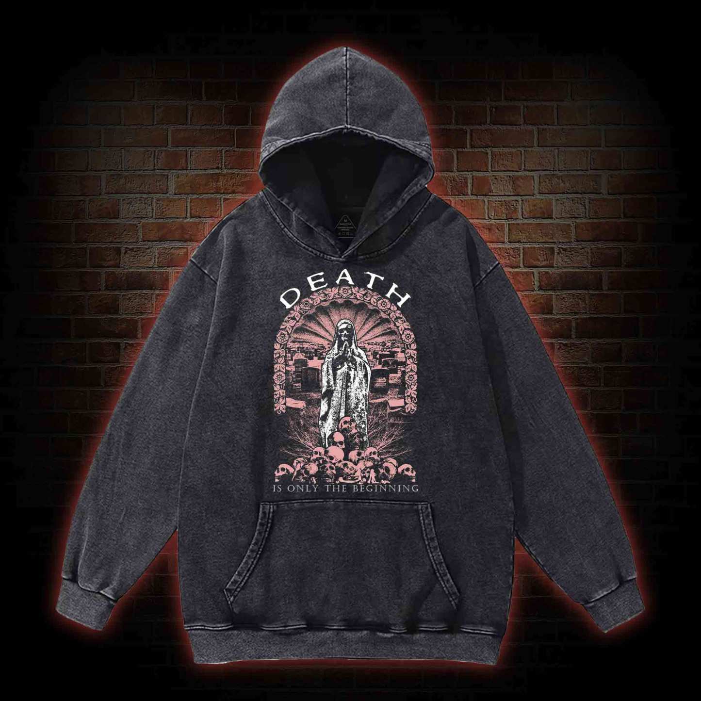 Death is Only the Beginning Washed Hoodie