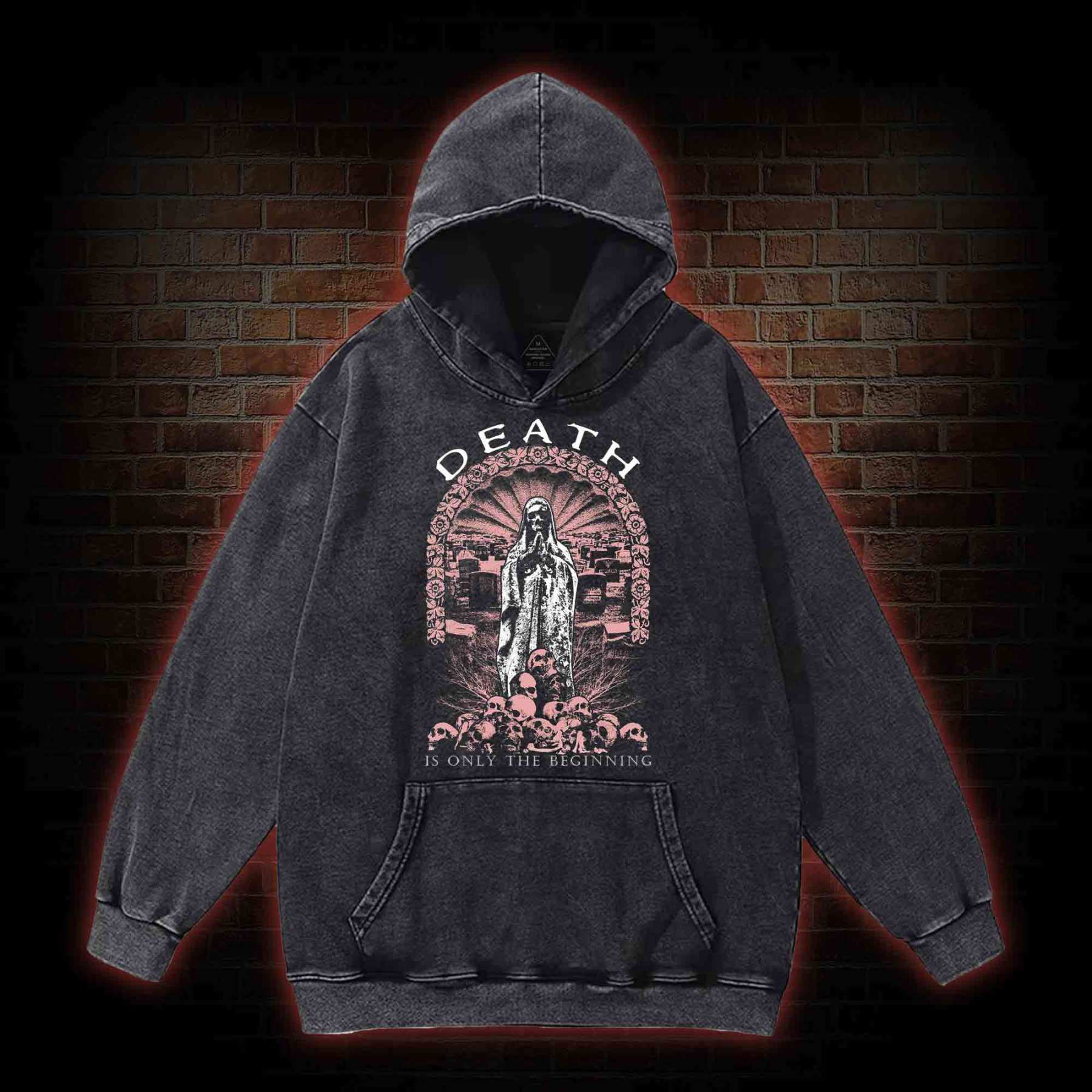 Death is Only the Beginning Washed Hoodie