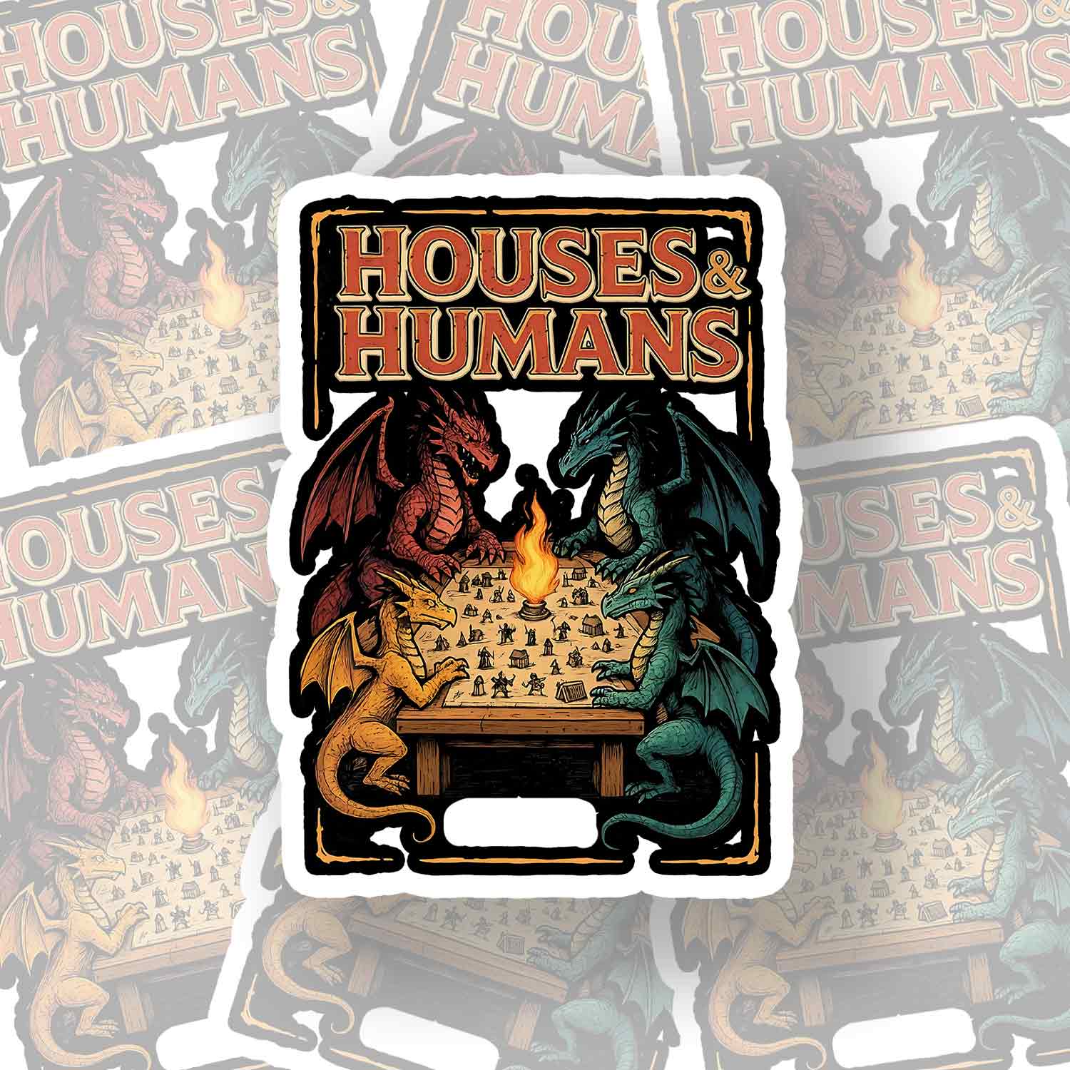 Houses&Humans Sticker