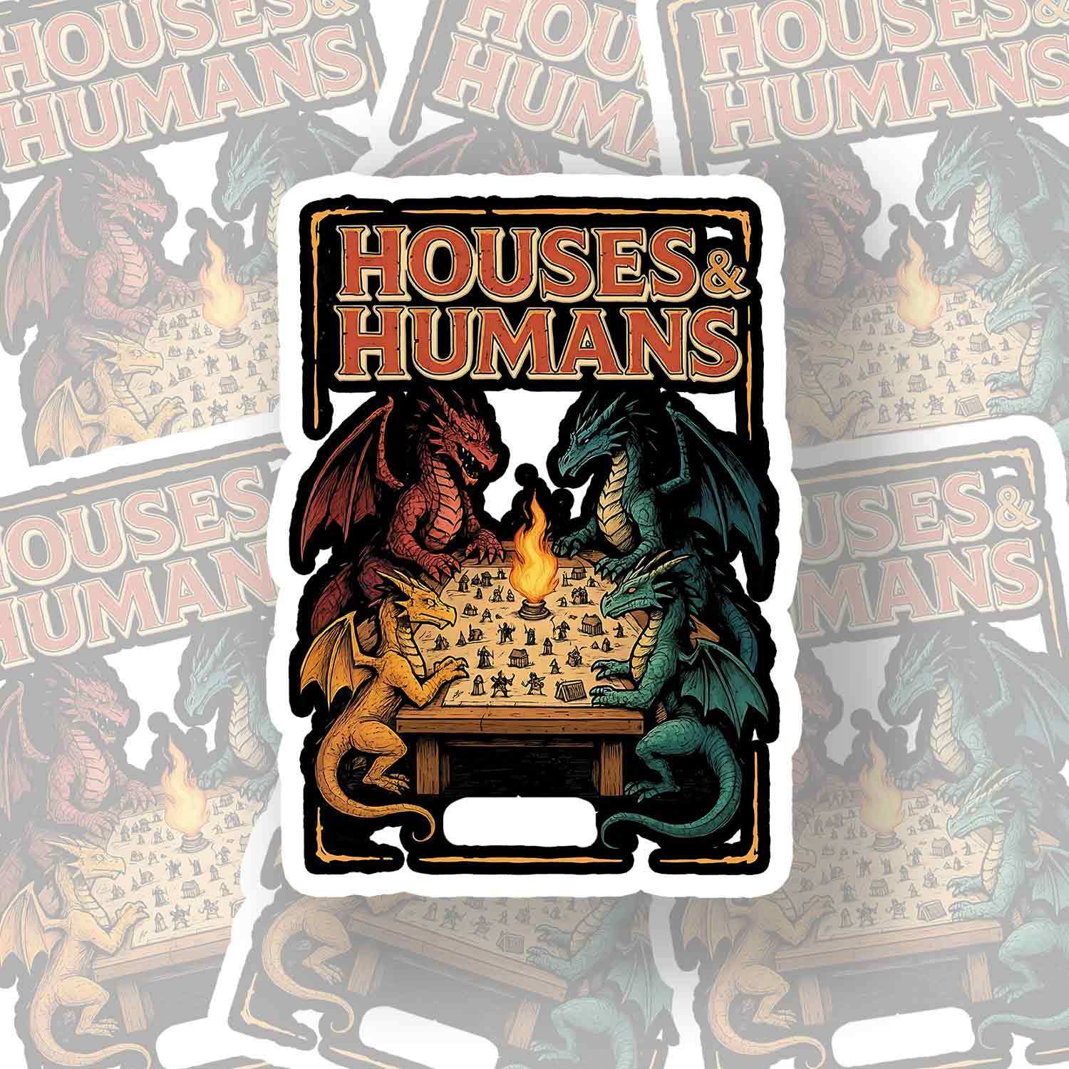 Houses&Humans Sticker